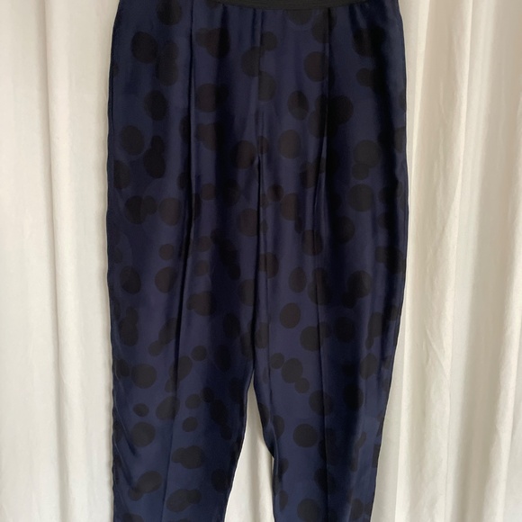 Stella McCartney Blue/Black tuxedo pants - Picture 2 of 9